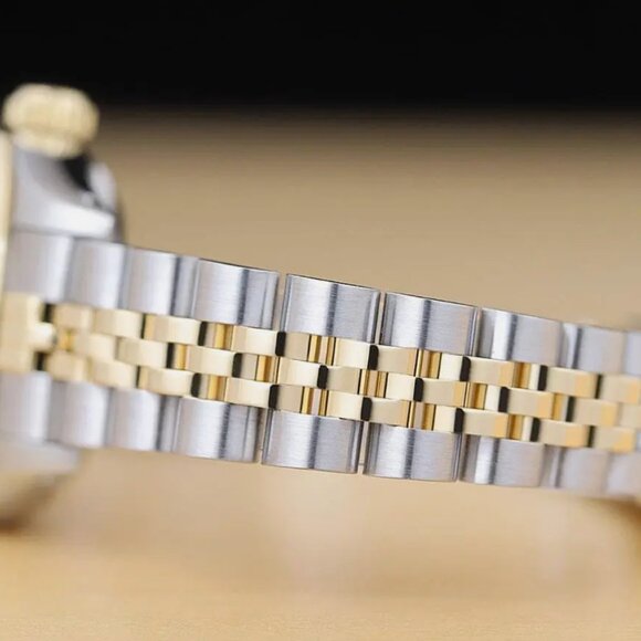 Sale Ladies Rolex 18kt Datejust Two Tone Watch With Box main image 4